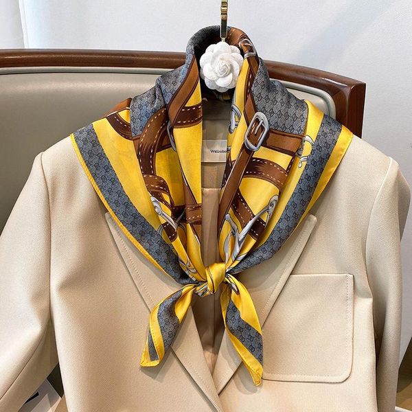 scarves haimeikang 70*70cm square silk scarf women headband fashion print neck scarfs office hair band hand kerchief female bandana, Blue;gray
scarves haimeikang 70*70cm square silk scarf women headband fashion print neck scarfs office hair band hand kerchief female bandana, Blue;gray