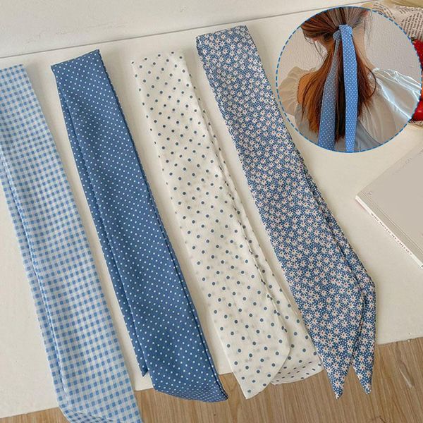 scarves blue series hair scarf floral printing loving korea women silk headband thin streamer vintage ribbon fashion hairband, Blue;gray
scarves blue series hair scarf floral printing loving korea women silk headband thin streamer vintage ribbon fashion hairband, Blue;gray