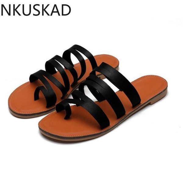 women slippers retro straps yellow flat shoes females summer sandals beach slides casual flats ladies, Black
women slippers retro straps yellow flat shoes females summer sandals beach slides casual flats ladies, Black
