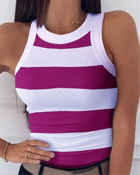 skinny clothes summer womens fashion striped panelled natural color tank sexy, White
skinny clothes summer womens fashion striped panelled natural color tank sexy, White