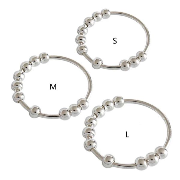 love ring spinner fidget beads rings for anxiety worry peace relieving stress, Slivery;golden
love ring spinner fidget beads rings for anxiety worry peace relieving stress, Slivery;golden