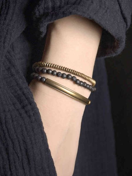 street rock bracelet necklace female volcanic male personality versatile couple jewelry, Golden;silver
street rock bracelet necklace female volcanic male personality versatile couple jewelry, Golden;silver