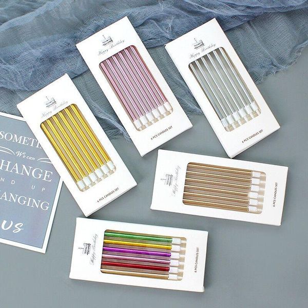 other festive & party supplies 6 pcs wedding cake decorations long thin candles metallic birthday in holders for
other festive & party supplies 6 pcs wedding cake decorations long thin candles metallic birthday in holders for