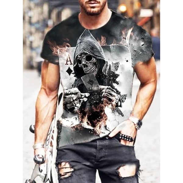 color skull print 3d printing t-shirt unique fashion beautiful breathable comfort daily party travel visual impact gothic style men's s, White;black
color skull print 3d printing t-shirt unique fashion beautiful breathable comfort daily party travel visual impact gothic style men's s, White;black