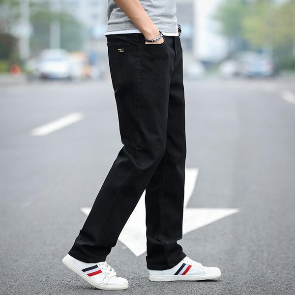 men's jeans men black embroidery baggy 2021 autumn business casual straight elastic denim pants male brand trousers plus size 44, Blue
men's jeans men black embroidery baggy 2021 autumn business casual straight elastic denim pants male brand trousers plus size 44, Blue