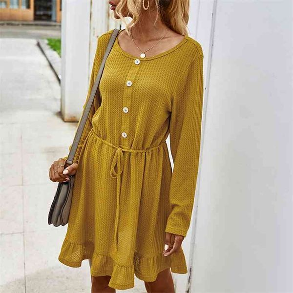 vintage knitted short dress women autumn winter long sleeve office lady elegant casual ladies with belt 210427, Black;gray
vintage knitted short dress women autumn winter long sleeve office lady elegant casual ladies with belt 210427, Black;gray