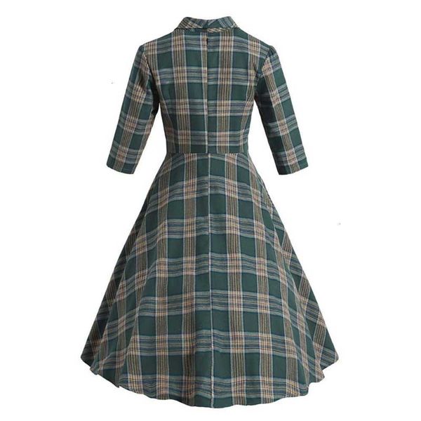 autumn casual winter dresses lapel 3 / 4 sleeve plaid slim fit hepburn style swing drs, Black;gray
autumn casual winter dresses lapel 3 / 4 sleeve plaid slim fit hepburn style swing drs, Black;gray