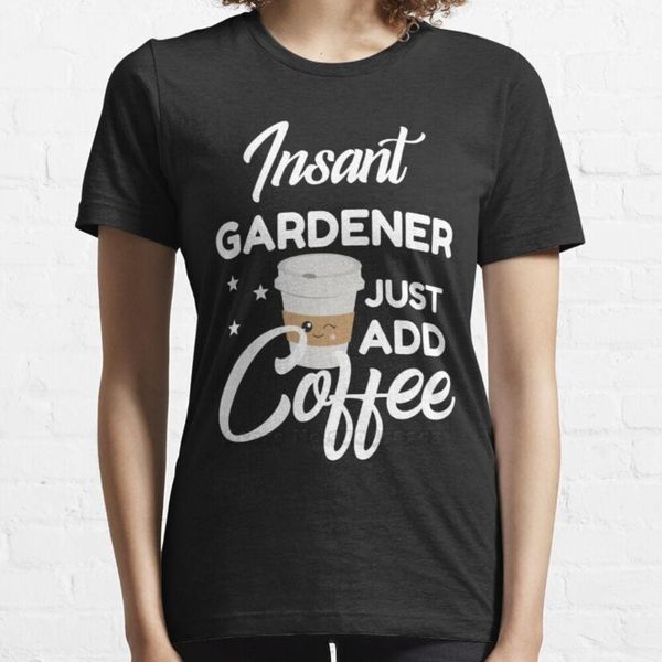 women's t-shirt gardener who loves coffee funny gift t-shirts pure cotton o-neck t shirt women birthday for, White
women's t-shirt gardener who loves coffee funny gift t-shirts pure cotton o-neck t shirt women birthday for, White