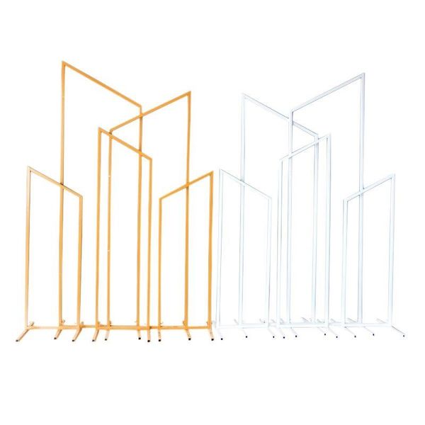 party decoration 5 pcs wedding arch background square geometric screen flower stand with beveled edge pointed head
party decoration 5 pcs wedding arch background square geometric screen flower stand with beveled edge pointed head