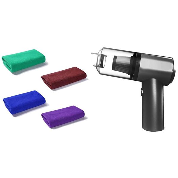 vacuum cleaners 4x microfiber cleaning cloth drying towel with mini handheld rechargeable portable cleaner 
vacuum cleaners 4x microfiber cleaning cloth drying towel with mini handheld rechargeable portable cleaner