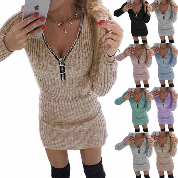 casual dresses womens dress zipper deep v-neck long sleeve solid mini bodycon pencil party club, Black;gray
casual dresses womens dress zipper deep v-neck long sleeve solid mini bodycon pencil party club, Black;gray