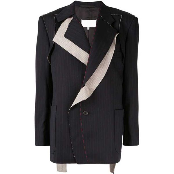 autumn women spliced hit color ol blazer notched long sleeve loose fashion ladies office suit jacket women's suits & blazers, White;black
autumn women spliced hit color ol blazer notched long sleeve loose fashion ladies office suit jacket women's suits & blazers, White;black