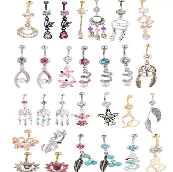 navel & bell button rings body jewelry 20pcs mix style belly piercing dangle ring beach drop delivery 2021 dwfdp, Silver
navel & bell button rings body jewelry 20pcs mix style belly piercing dangle ring beach drop delivery 2021 dwfdp, Silver