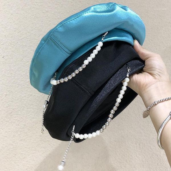 berets hats for women girl artist flat cap bead decoration beanie hat vintage beret imitation silk blue white, Blue;gray
berets hats for women girl artist flat cap bead decoration beanie hat vintage beret imitation silk blue white, Blue;gray