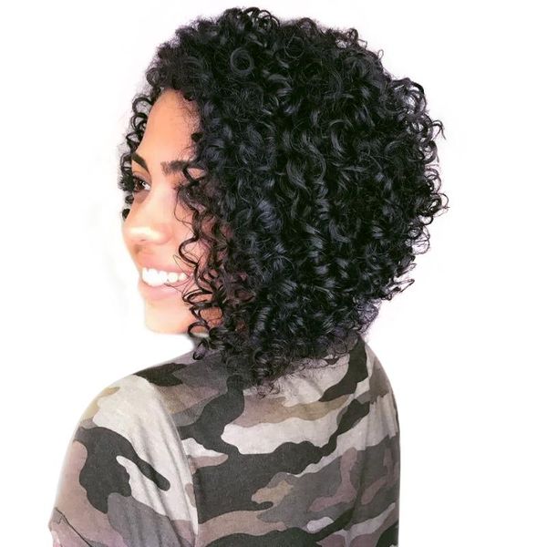 synthetic wigs kinky curly wig short for women brazilian curl black natural afro high temperature hair
synthetic wigs kinky curly wig short for women brazilian curl black natural afro high temperature hair