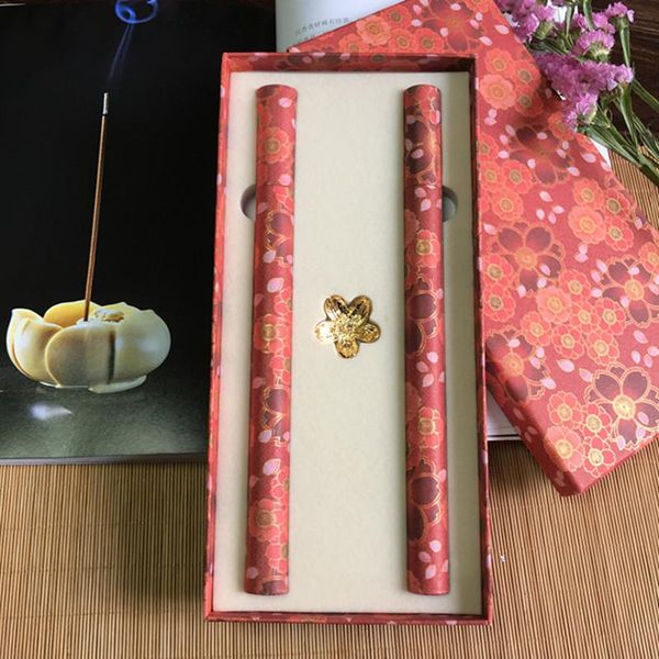 japan style incense packaging gift box bronzing printing special paper tubes for 10g with zinc alloy sticks holder 1set wrap
japan style incense packaging gift box bronzing printing special paper tubes for 10g with zinc alloy sticks holder 1set wrap