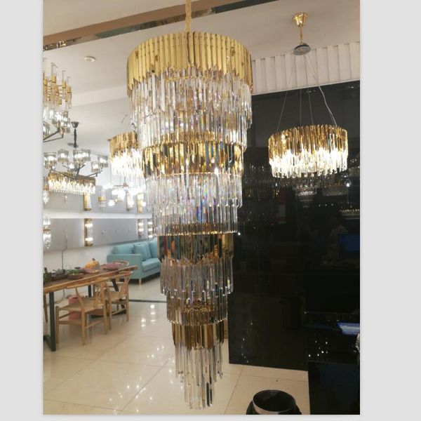 chandeliers luxurious golden crystal chandelier stainless steel k9 lobby lights shining spiral staircase led decorative
chandeliers luxurious golden crystal chandelier stainless steel k9 lobby lights shining spiral staircase led decorative