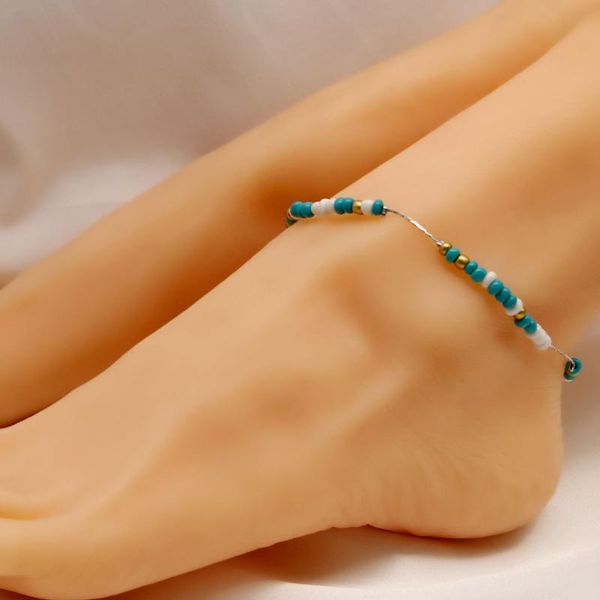 anklets simple rice beads hand-threaded anklet female fashion personality beach creative foot jewelry, Red;blue
anklets simple rice beads hand-threaded anklet female fashion personality beach creative foot jewelry, Red;blue