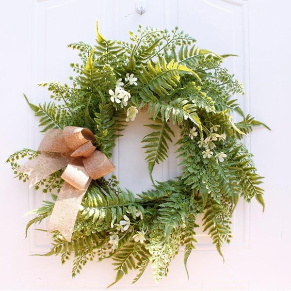 decorative flowers & wreaths round artificial wreath green leaves for door wall window decoration wedding party christmas
decorative flowers & wreaths round artificial wreath green leaves for door wall window decoration wedding party christmas