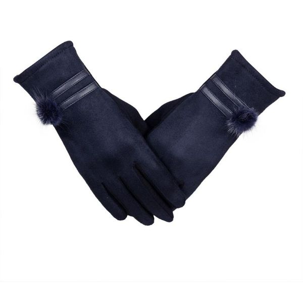 five fingers gloves telotuny 2021 winter warm soft wrist women mittens solid party anti slip thermal outdoor sports, Blue;gray
five fingers gloves telotuny 2021 winter warm soft wrist women mittens solid party anti slip thermal outdoor sports, Blue;gray