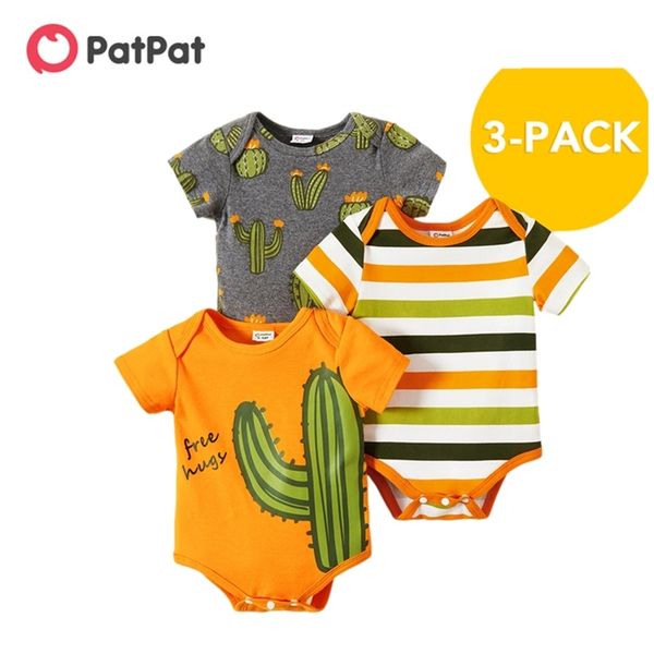 arrival summer 3-piece baby cotton cactus striped bodysuits rompers 's clothing 210528, Blue
arrival summer 3-piece baby cotton cactus striped bodysuits rompers 's clothing 210528, Blue