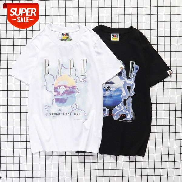 japanese style ape head creative fun loose short-sleeved white youth collarless t-shirt #mg8h, White;black
japanese style ape head creative fun loose short-sleeved white youth collarless t-shirt #mg8h, White;black