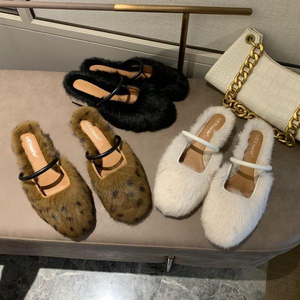 silver heels leopard fur mules women furry slippers winter shoes woman sandals plush pantuflas thick high fleeces slides, Black
silver heels leopard fur mules women furry slippers winter shoes woman sandals plush pantuflas thick high fleeces slides, Black