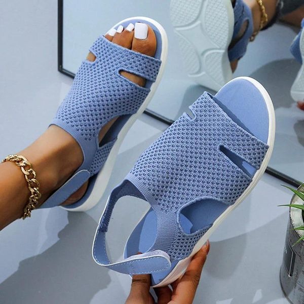 sandals breathable women's comfort mesh adjustable ladies walking shoes wedge heels summer platform mujer plus size 43, Black
sandals breathable women's comfort mesh adjustable ladies walking shoes wedge heels summer platform mujer plus size 43, Black