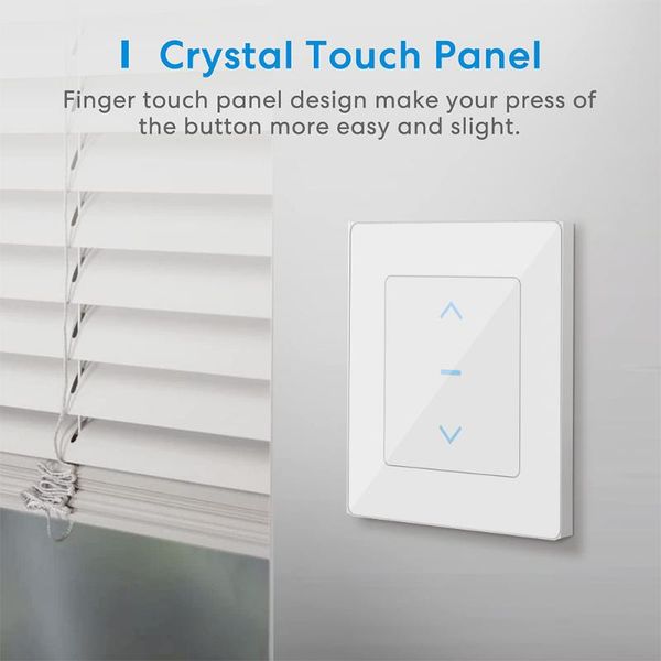 smart home control wifi adjustable touch switch tuya life curtain blind 230v support alexa google diy
smart home control wifi adjustable touch switch tuya life curtain blind 230v support alexa google diy