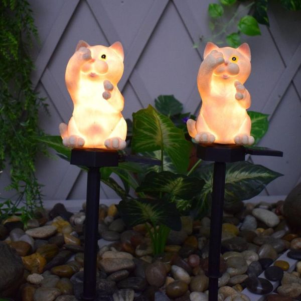 lawn lamps solar resin kitty plug light craft ornament garden courtyard micro landscape holiday decoration waterproof
lawn lamps solar resin kitty plug light craft ornament garden courtyard micro landscape holiday decoration waterproof