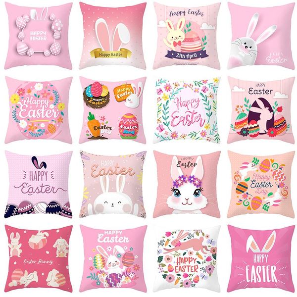 cushion/decorative pillow 45*45cm cartoon easter pillowcase cushion case wreath pink eggs waist cover sofa car home decoration
cushion/decorative pillow 45*45cm cartoon easter pillowcase cushion case wreath pink eggs waist cover sofa car home decoration