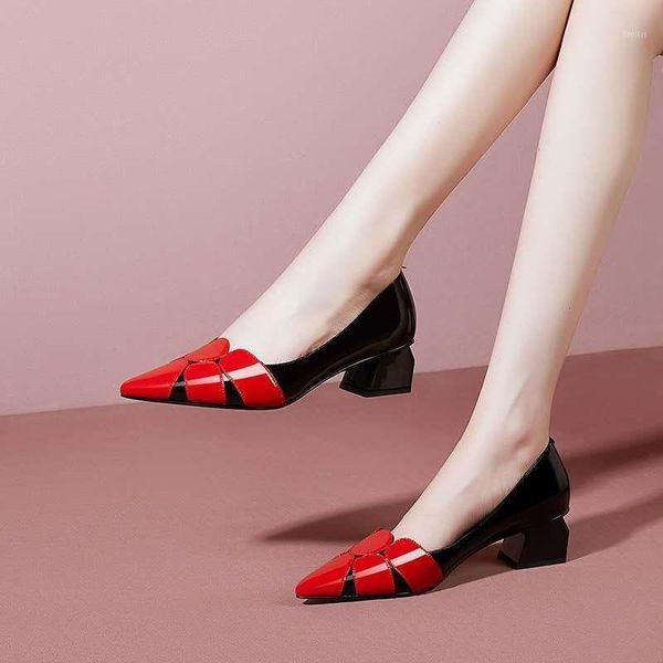 ladies soft sole leather shallow mouth pointed toe korean all-match women's shoes dress, Black
ladies soft sole leather shallow mouth pointed toe korean all-match women's shoes dress, Black