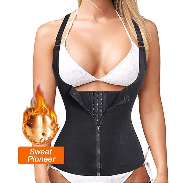 women's shapers zipper sweat body shaper women slimming comfortable soft waist trainer shapewear fashion solid cami fitness, Black;white
women's shapers zipper sweat body shaper women slimming comfortable soft waist trainer shapewear fashion solid cami fitness, Black;white