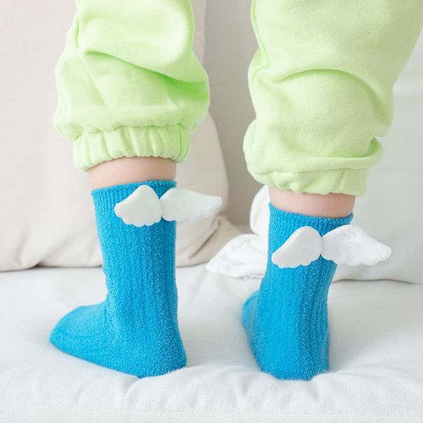 socks children's candy-colored girls boys wings coral fleece warm pile of tube collocation trend clothes born accessories, Pink;yellow
socks children's candy-colored girls boys wings coral fleece warm pile of tube collocation trend clothes born accessories, Pink;yellow