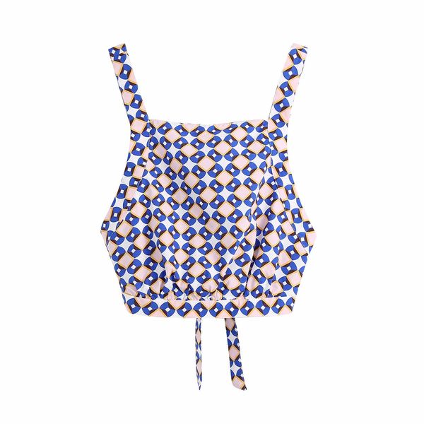 summer women's sweet geometric pattern printed blouse harajuku cute sleeveless female shirt 210507, White
summer women's sweet geometric pattern printed blouse harajuku cute sleeveless female shirt 210507, White