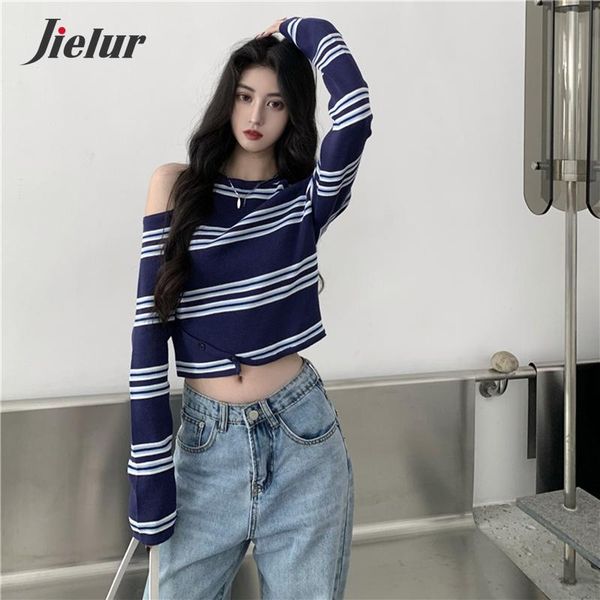 women's sweaters stripe o-neck autumn winter sweater women knitted hollow out jumper soft chic short pullovers slim pull femme, White;black
women's sweaters stripe o-neck autumn winter sweater women knitted hollow out jumper soft chic short pullovers slim pull femme, White;black