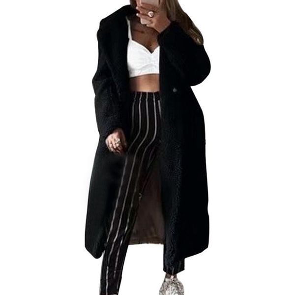 women's fur & faux 2021 long teddy coats women jackets coat female warm woman winter ladies jacket plush overcoat outwear plus size, Black
women's fur & faux 2021 long teddy coats women jackets coat female warm woman winter ladies jacket plush overcoat outwear plus size, Black
