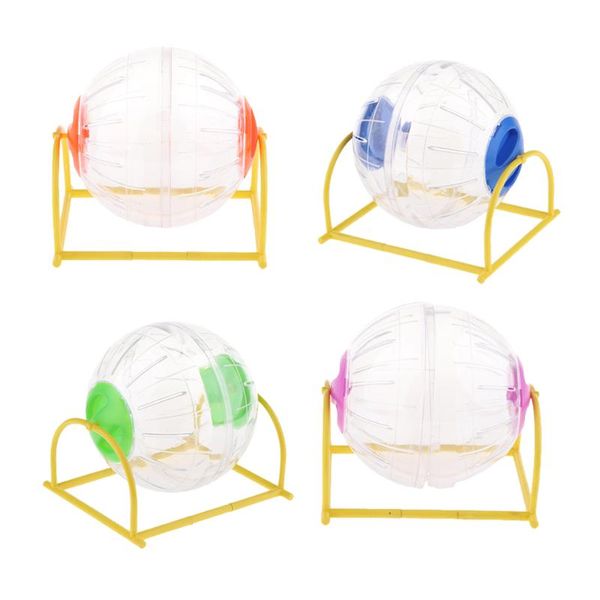 small animal supplies hamster exercise running playing ball transparent with colored end cap
small animal supplies hamster exercise running playing ball transparent with colored end cap