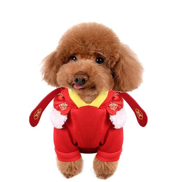 dog apparel year's pet cloak mammon cat clothes supplies autumn and winter warm handsome two-legged
dog apparel year's pet cloak mammon cat clothes supplies autumn and winter warm handsome two-legged