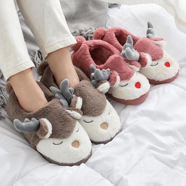 slippers women autumn winter cotton bag with deer cute warm home couple plush non-slip indoor shoes flats shoe man lady, Black
slippers women autumn winter cotton bag with deer cute warm home couple plush non-slip indoor shoes flats shoe man lady, Black