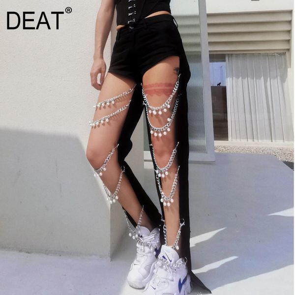 summer fashion women clothes chain broken hollow out full length pants denim jeans tide female wr16101l 210421, Blue
summer fashion women clothes chain broken hollow out full length pants denim jeans tide female wr16101l 210421, Blue
