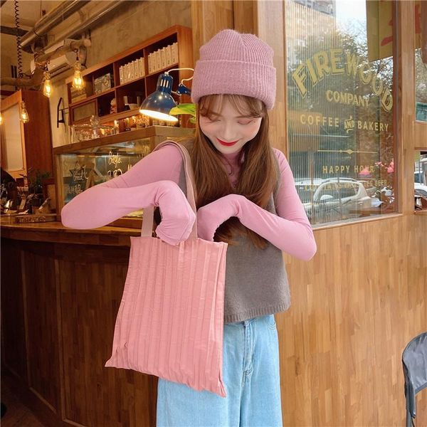 thailand original hand-folded handbag single shoulder bucket bag cotton tote female candy color shopper shopping bags
thailand original hand-folded handbag single shoulder bucket bag cotton tote female candy color shopper shopping bags