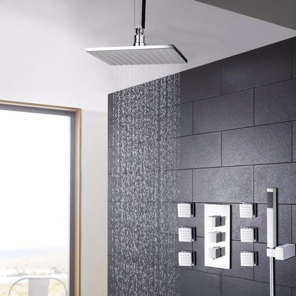 monite 8 10 12 16 inch shower head square chrome brass message jets set wall mounted rainfall bathroom kit hand sets
monite 8 10 12 16 inch shower head square chrome brass message jets set wall mounted rainfall bathroom kit hand sets