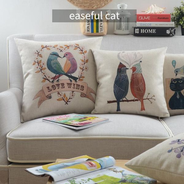 cushion/decorative pillow cotton mat flower bird printed pattern couch bed slepping car nap cover
cushion/decorative pillow cotton mat flower bird printed pattern couch bed slepping car nap cover