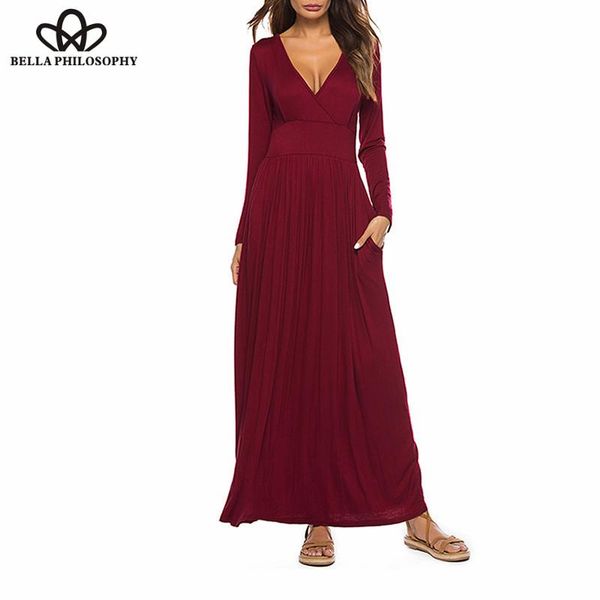 casual dresses wonder berydress women v-neck elegant female vintage party dress pockets full sleeve maxi long vestidos 2021 s-xxl, Black;gray
casual dresses wonder berydress women v-neck elegant female vintage party dress pockets full sleeve maxi long vestidos 2021 s-xxl, Black;gray