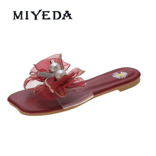 women summer shoes slipper casual flat elegant butterfly-knot mesh bordered open toe female shoe handmade slippers, Black
women summer shoes slipper casual flat elegant butterfly-knot mesh bordered open toe female shoe handmade slippers, Black