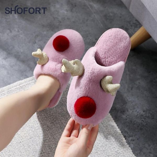 slippers shofort 2021 womens shoes winter lovely antlers couple house women warm non-slip at home men flock cotton, Black
slippers shofort 2021 womens shoes winter lovely antlers couple house women warm non-slip at home men flock cotton, Black