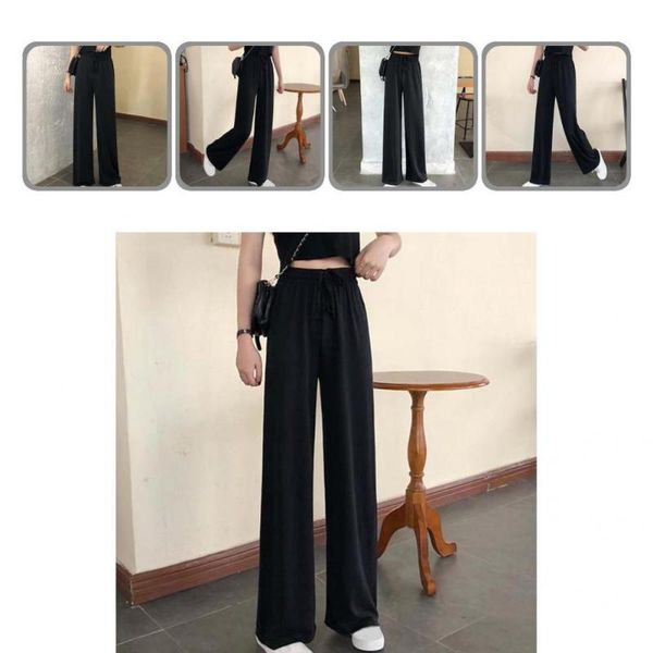women's pants & capris comfy classic elastic waist solid color women trousers simple sport lady clothing, Black;white
women's pants & capris comfy classic elastic waist solid color women trousers simple sport lady clothing, Black;white