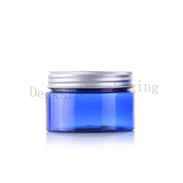 storage bottles & jars 100g empty make up jar aluminum cover pot blue round cream emulsion plastic mini refillable cosmetic container
storage bottles & jars 100g empty make up jar aluminum cover pot blue round cream emulsion plastic mini refillable cosmetic container
