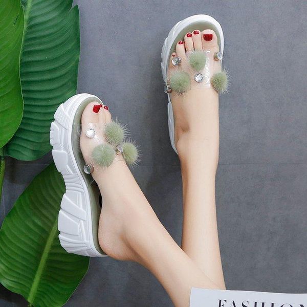 slippers 2021 women platform sandals fashion crystal wedges high heels summer ladies candy colors beach shoes woman, Black
slippers 2021 women platform sandals fashion crystal wedges high heels summer ladies candy colors beach shoes woman, Black